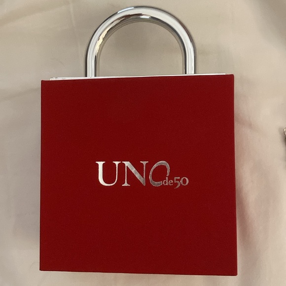 Uno de 50 Bracelet Energia Silver plated bracelet multiple stones and crystals - Picture 2 of 4